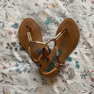 Brown sandals